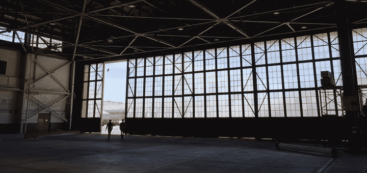 Natel’s massive hangar in Alameda